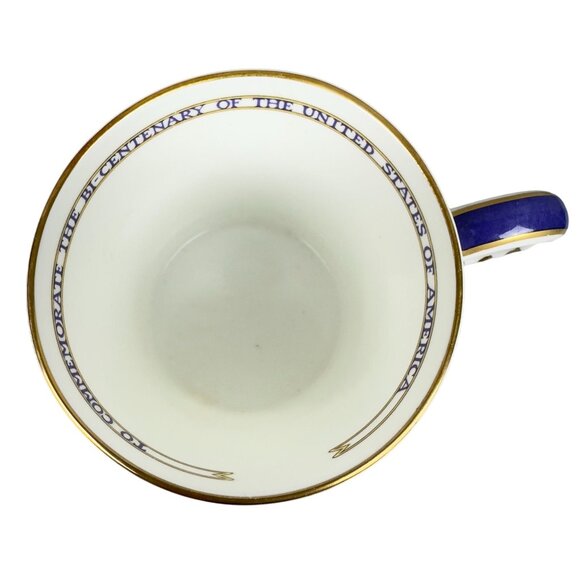 Aynsley Fine Bone China Bicentennial George Washington Commemorative Mug 1976 - Picture 8 of 10